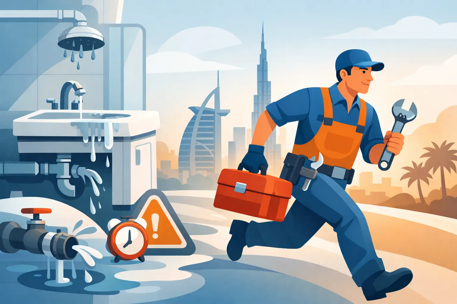 Emergency Plumber in Dubai: What to Do First
