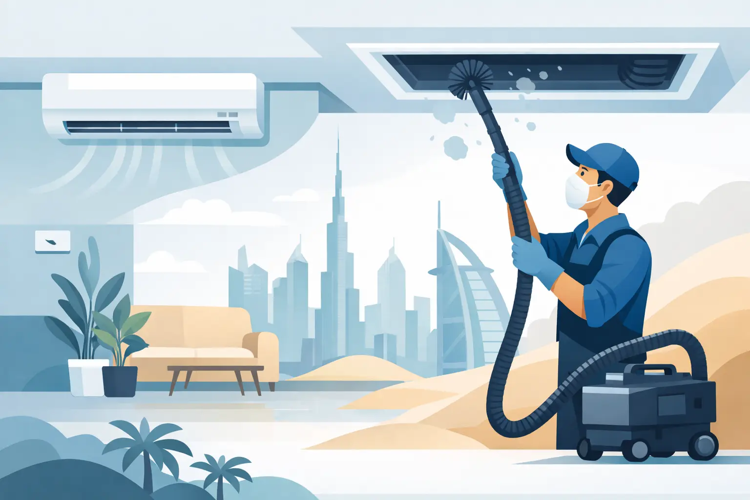 When to Book AC Duct Cleaning Services Dubai