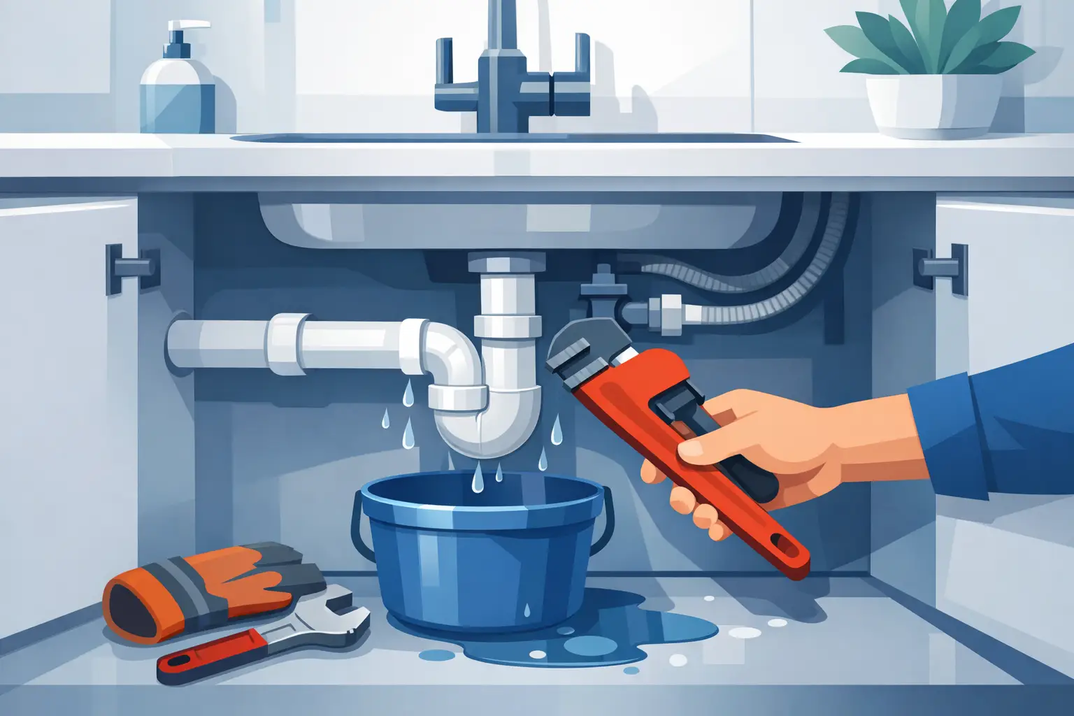 Fix Leaking Pipe Under Sink Safely Today