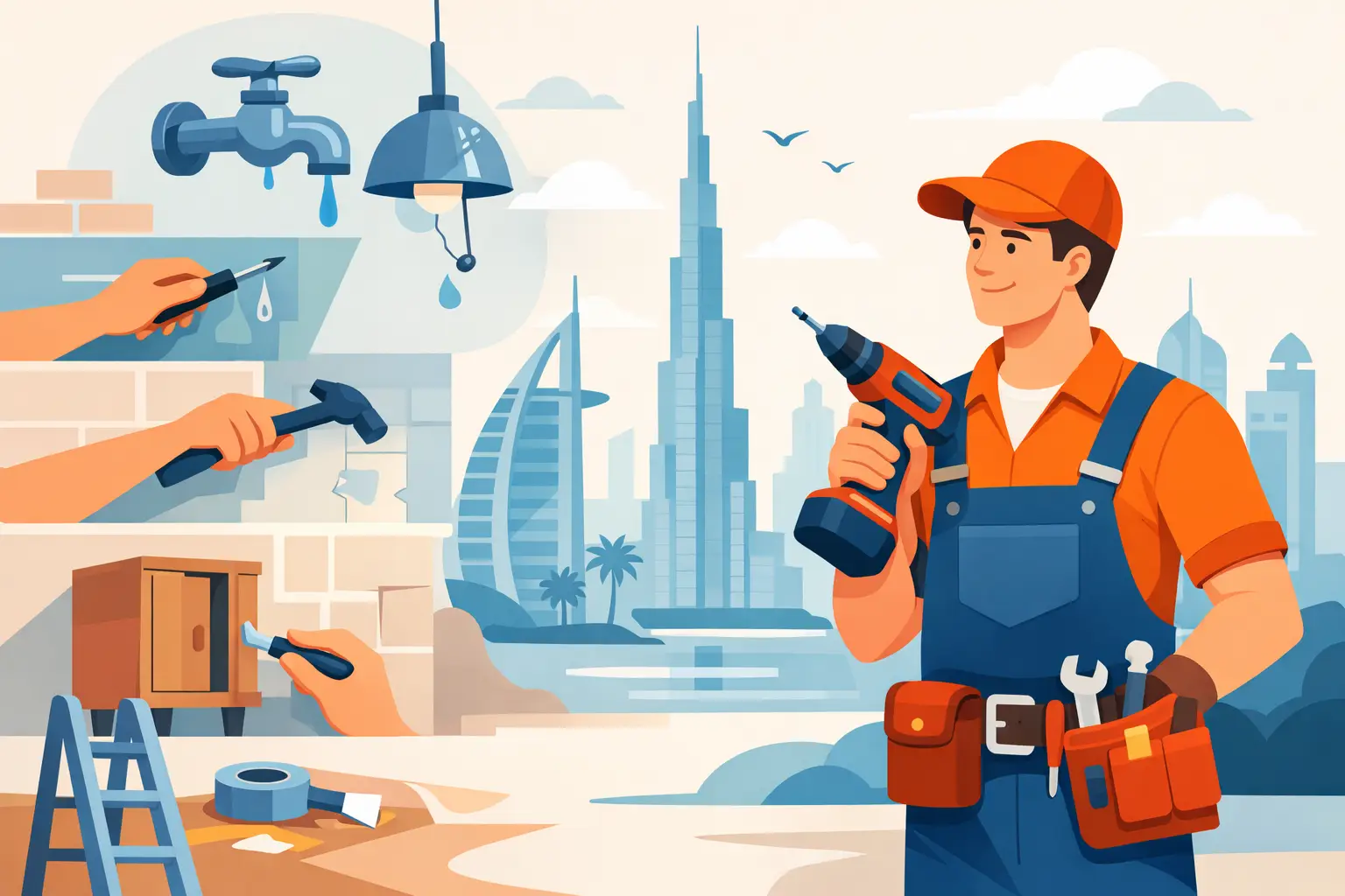 When You Need a Handyman for Small Repairs Dubai